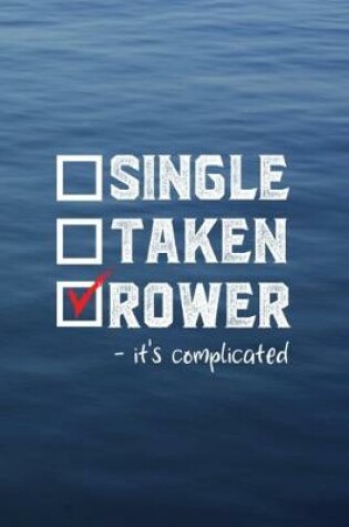 Cover of Single Taken Rower -It's Complicated