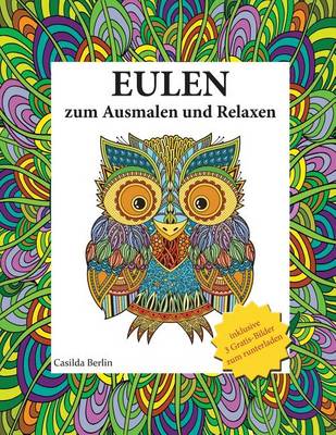 Book cover for Eulen - zum Ausmalen und Relaxen