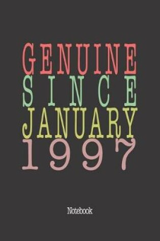 Cover of Genuine Since January 1997