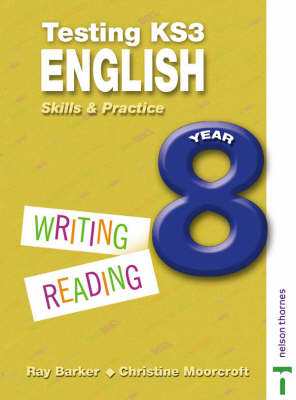 Book cover for Testing KS3 English Skills and Practice Year 8
