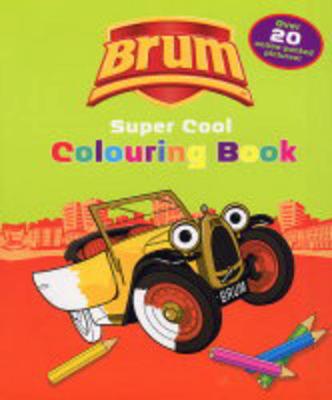 Book cover for Brum Supercool Colouring Book 10 copy pack