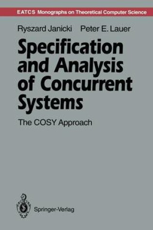 Cover of Specification and Analysis of Concurrent Systems