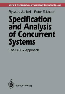 Cover of Specification and Analysis of Concurrent Systems