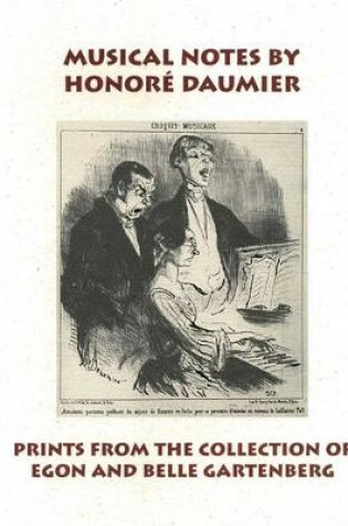 Cover of Musical Notes by Honore Daumier