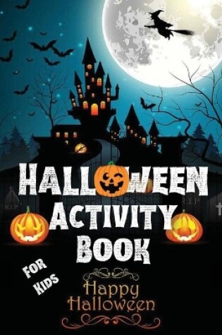 Cover of Halloween Activity Book For Kids