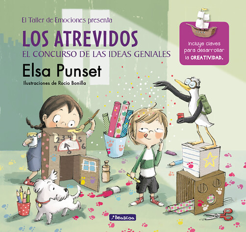 Book cover for Los atrevidos y el concurso de las ideas geniales / The Daring and the Genius Ideas Contest