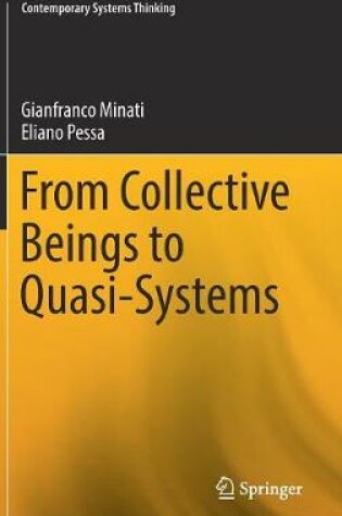 Cover of From Collective Beings to Quasi-Systems