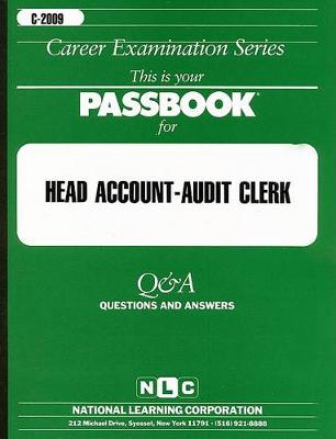 Book cover for Head Account-Audit Clerk