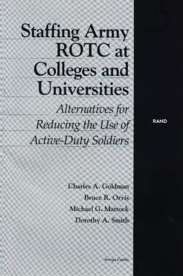 Book cover for Staffing Army ROTC at Colleges and Universities