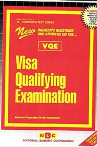 Cover of VISA QUALIFYING EXAMINATION (VQE)