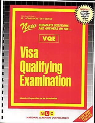 Book cover for VISA QUALIFYING EXAMINATION (VQE)