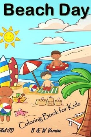 Cover of Beach Day Coloring Book