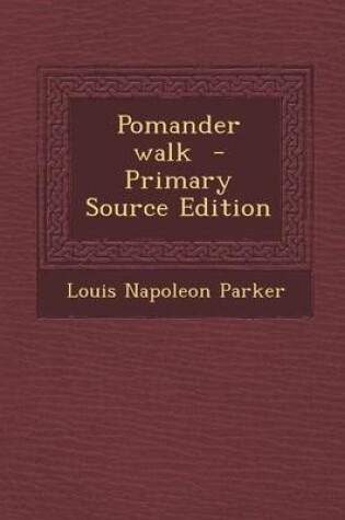 Cover of Pomander Walk