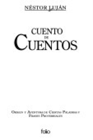 Cover of Cuento de Cuentos T. 1