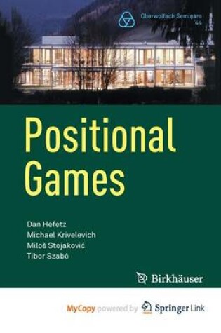 Cover of Positional Games