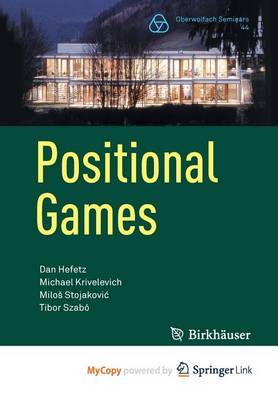 Book cover for Positional Games