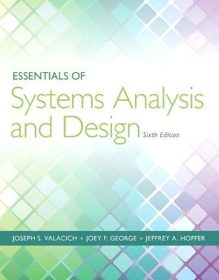 Book cover for Essentials of Systems Analysis and Design