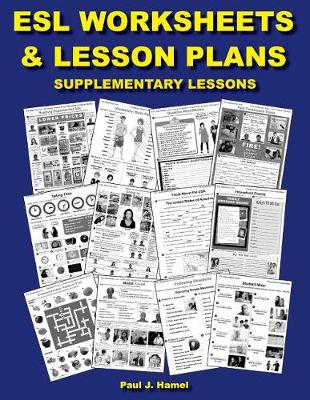 Book cover for ESL Worksheets & Lesson Plans