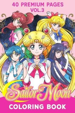 Cover of Sailor Moon Coloring Book Vol3