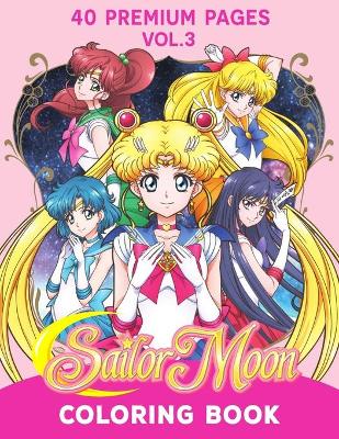 Cover of Sailor Moon Coloring Book Vol3