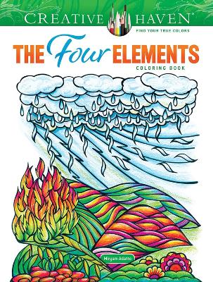 Book cover for Creative Haven the Four Elements Coloring Book