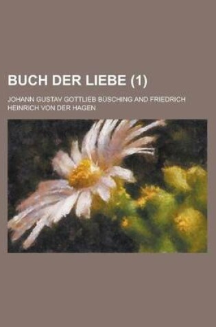 Cover of Buch Der Liebe (1 )