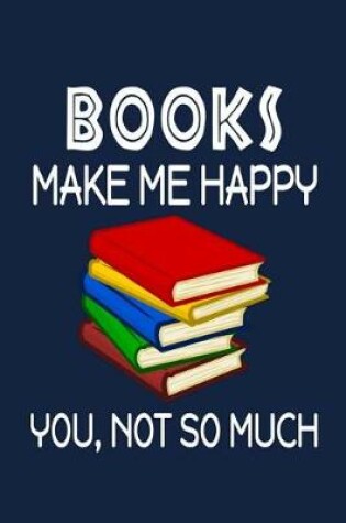 Cover of Books Make Me Happy, You, Not So Much
