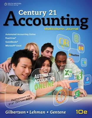 Book cover for Working Papers, Chapters 1-17 for Gilbertson/Lehman's Century 21  Accounting: Multicolumn Journal, 10th