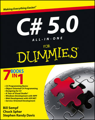 Book cover for C# 5.0 All–in–One For Dummies