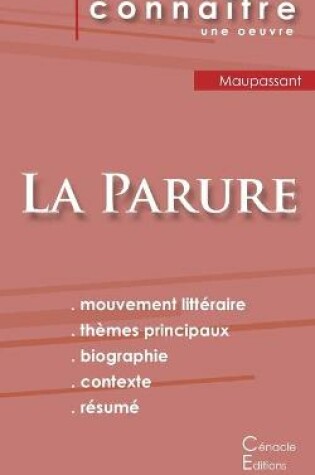 Cover of Fiche de lecture La Parure de Guy de Maupassant (Analyse litteraire de reference et resume complet)