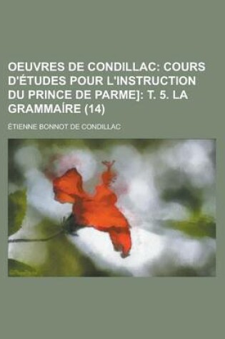 Cover of Oeuvres de Condillac (14)