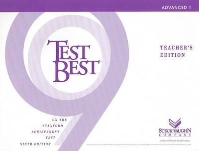 Cover of Test Best on the SAT