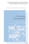 Book cover for Chroniqueurs Et Propagandistes
