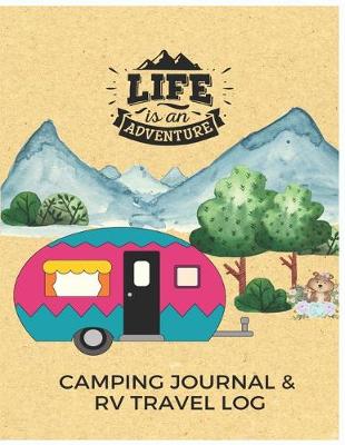 Book cover for Camping Journal & RV Travel Logbook