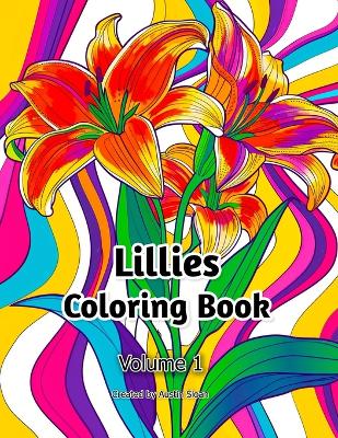 Book cover for Lillies Coloring Book