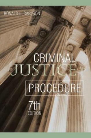 Cover of Criminal Justice Procedure