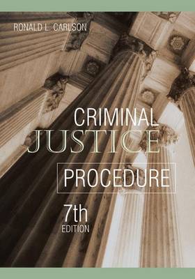 Book cover for Criminal Justice Procedure