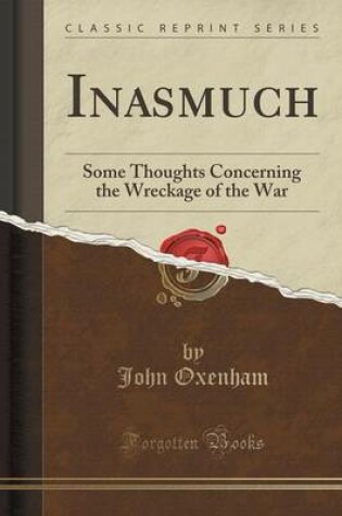Cover of Inasmuch