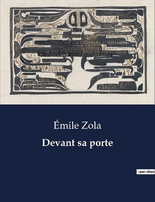 Book cover for Devant sa porte