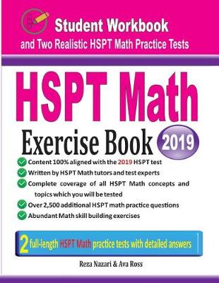 Book cover for HSPT Math Exercise Book