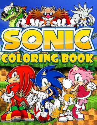 Book cover for Sonic Coloring Book