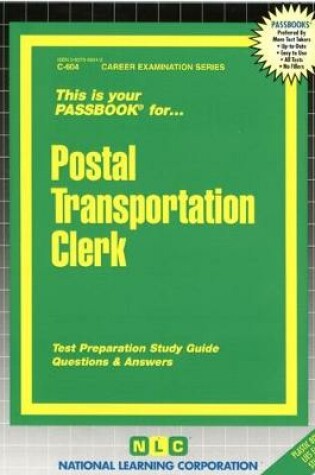 Cover of Postal Transportation Clerk (U.S.P.S.)