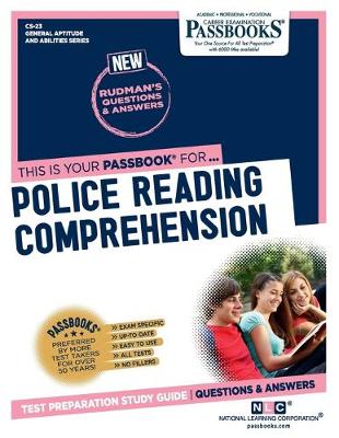 Book cover for Police Reading Comprehension (Cs-23)