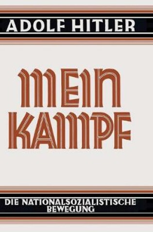 Cover of Mein Kampf - Deutsche Sprache - 1925 Ungekurzt