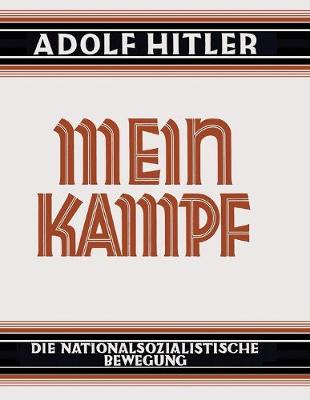 Book cover for Mein Kampf - Deutsche Sprache - 1925 Ungekurzt