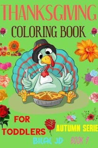 Cover of Thanksgiving Coloring Book for Toddlers