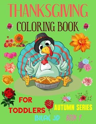 Cover of Thanksgiving Coloring Book for Toddlers