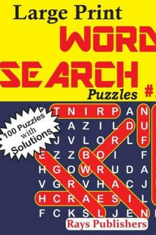 Cover of Large Print Word Search Puzzles