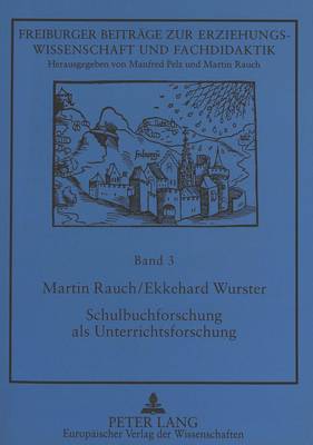 Cover of Schulbuchforschung ALS Unterrichtsforschung