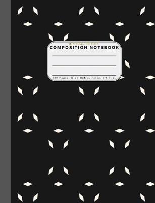 Book cover for Wide Ruled Composition Notebook Minimal Design